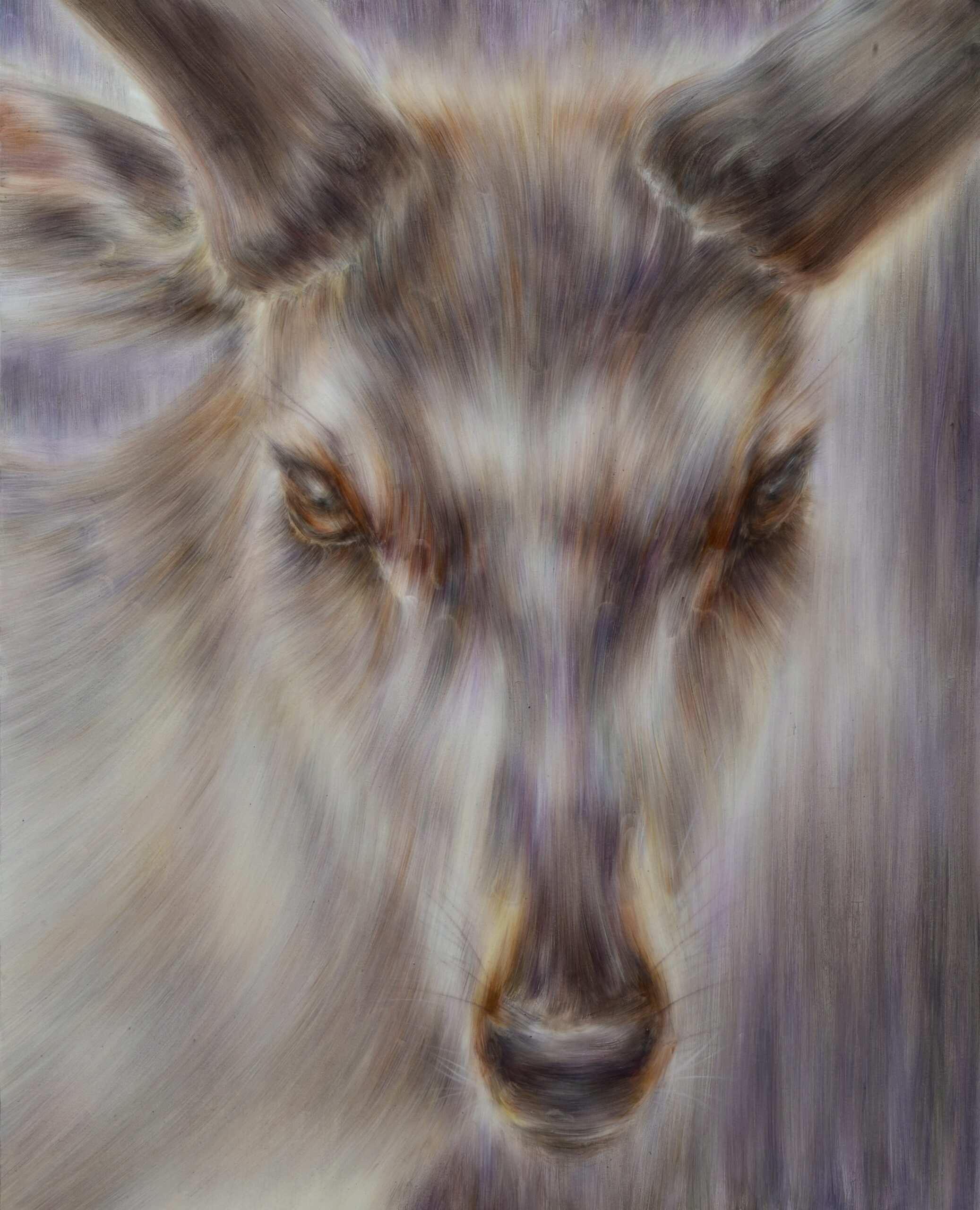 「Deer」1620×1303 oil on canvas  2023