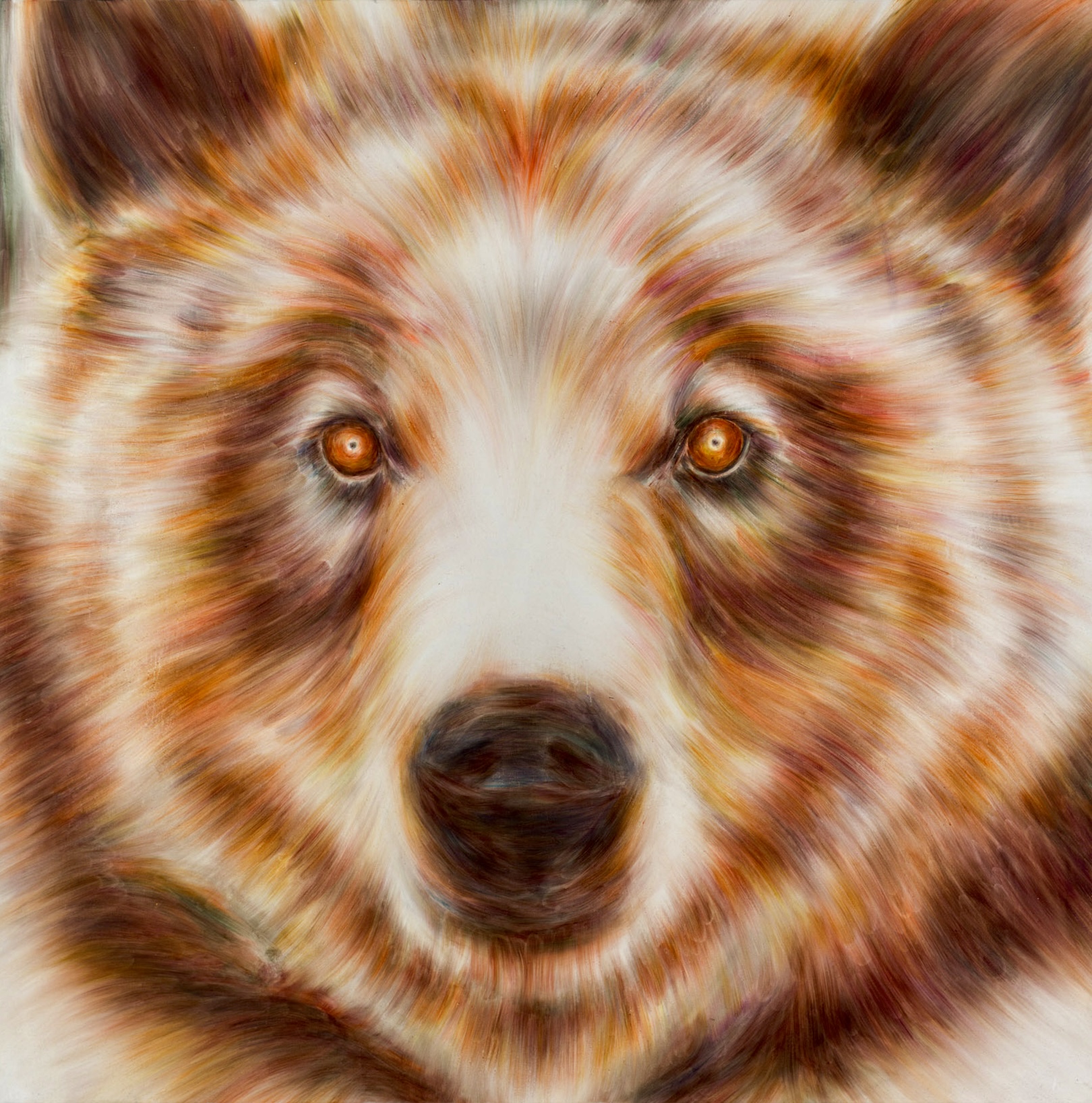 「Bear」1620×1620 oil on canvas  2023