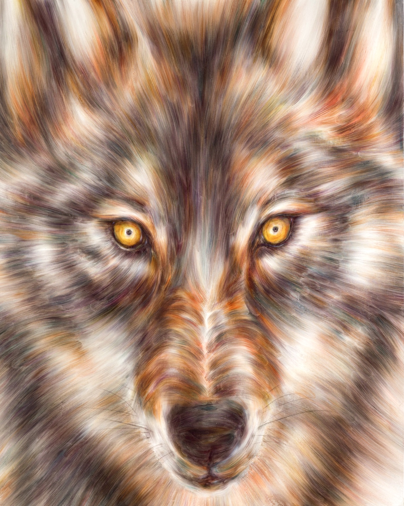 「Wolf」1620×1303 oil on canvas  2023