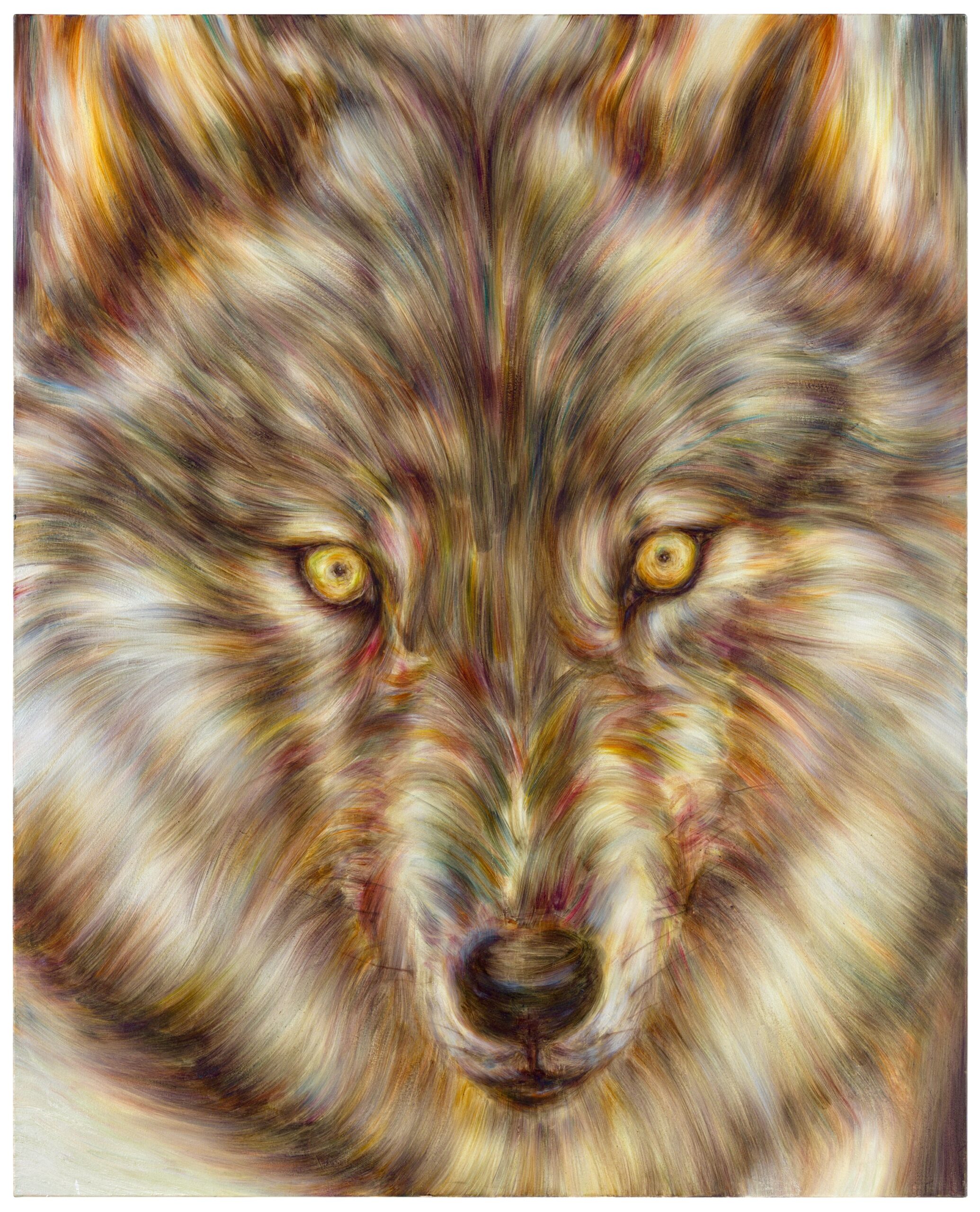 「Wolf」1620×1303 oil on canvas  2022