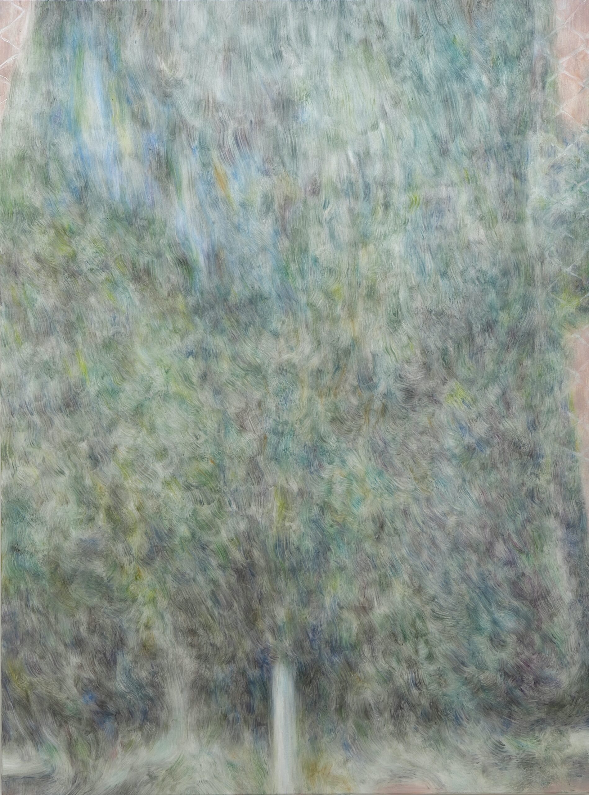 Vacant Land —  Plant, 2025, oil on canvas, 1303 × 970 mm