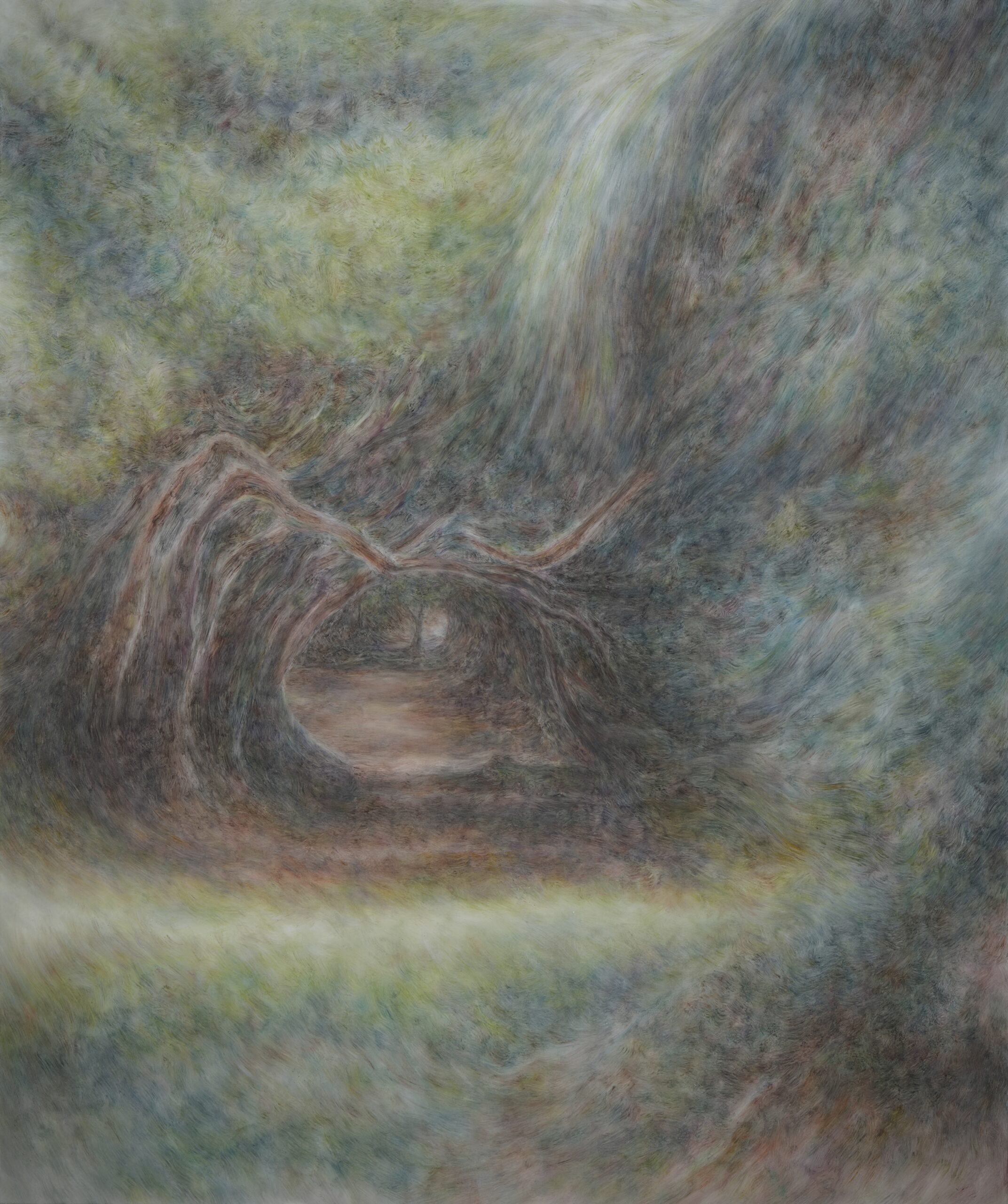 Vacant Land , 2025, oil on canvas, 1940 × 1620 mm