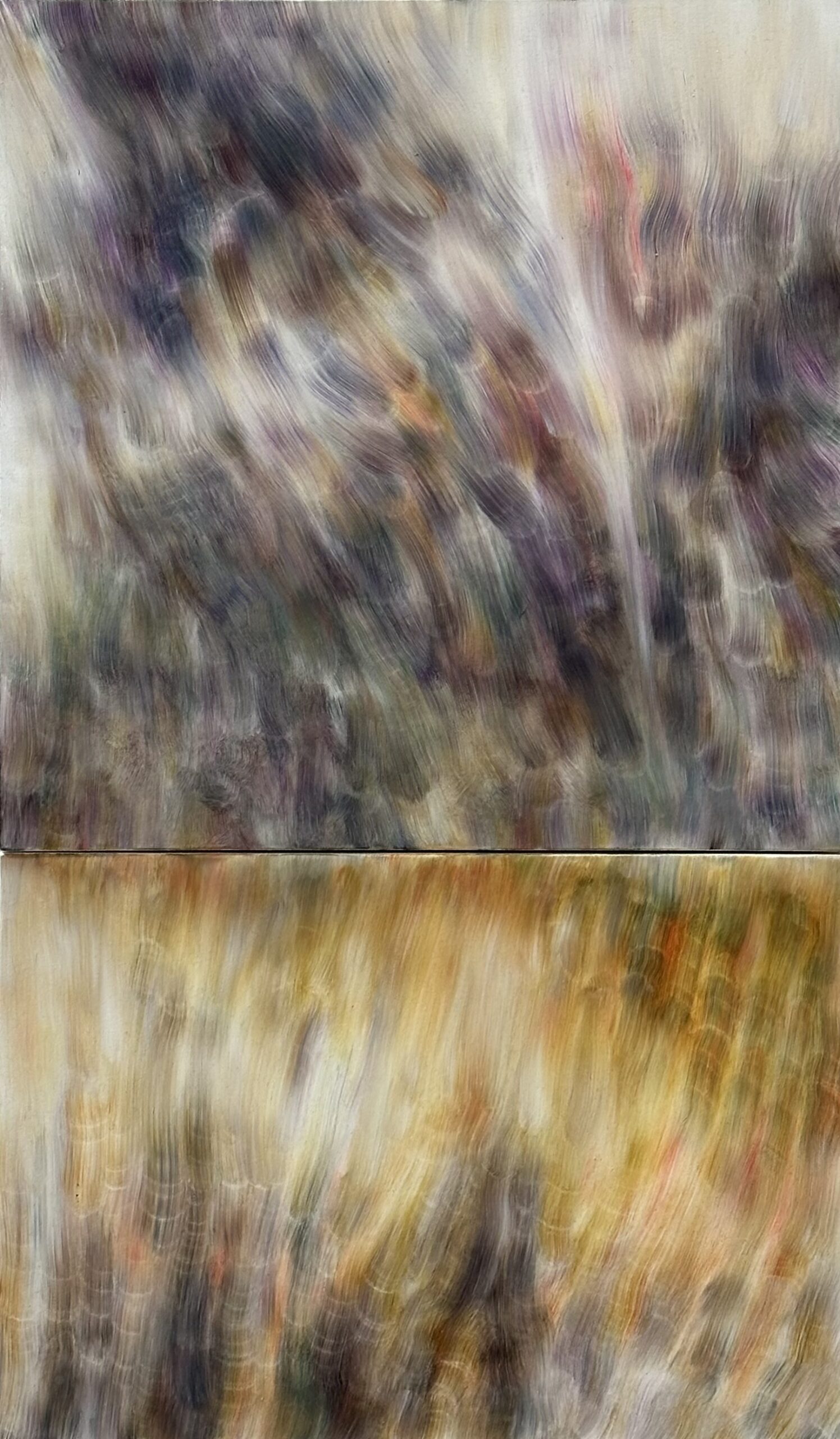 Untitled, 2025, oil on canvas, 1360 × 710 mm